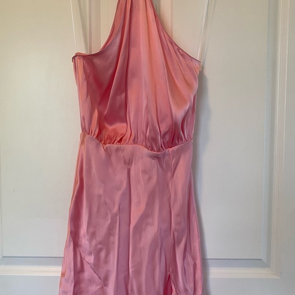 Amanda Uprichard Dresses & Skirts - Amanda Uprichard Blush Satin Dress size XS